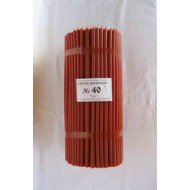 Свечи ПРАЗДНИЧНЫЕ КРАСНЫЕ №40